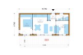 Dom drewniany całoroczny - mieszkalny PREMIUM RV (z izolacją, WT2021), 42 m² specification 1
