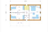 Dom drewniany letniskowy VERA S (44 mm + elewacja), 126 m² specification 2