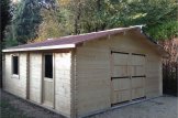 Garaż drewniany CLASSIC (44 mm), 5x6 m, 30 m² customer 3