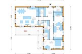 Dom drewniany całoroczny - mieszkalny PAULA RV (z izolacją, WT2021), 118 m² specification 1