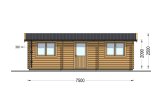 Garaż drewniany CLASSIC (44 mm), 4x7,5 m, 30 m² specification 3