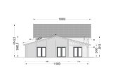 Dom drewniany całoroczny DARLA (44+44 mm, z izolacją), 180 m² specification 4
