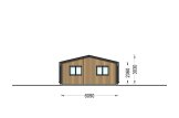 Domek letniskowy drewniany NICOLE (44 mm + elewacja), 68 m² specification 5