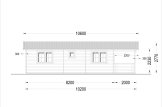 Dom drewniany letniskowy HYMER (44 mm), 42 m² - z tarasem 10 m² specification 5