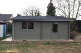 Garaż drewniany dwustanowiskowy CLASSIC DUO (44 mm), 6x6 m, 36 m² customer 3