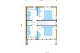 Dom drewniany całoroczny KAYA 4 (44 mm + elewacja, z izolacją PLUS), 64 m² specification 2