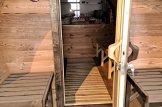 Sauna ogrodowa beczka HELGA 48 (46 mm), 4.8 m, ⌀ 1.97 m customer 2