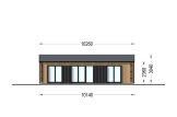 Domek letniskowy drewniany SELENE (44 mm + elewacja), 54 m² specification 2