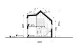 Dom drewniany całoroczny - mieszkalny INGRID PV (z izolacją, WT2021), 137 m² specification 7