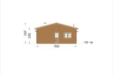 Dom drewniany letniskowy LIMOGES (66 mm), 103 m² specification 5