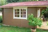 Domek ogrodowy drewniany WISSOUS (44 mm), 5x4 m, 20 m² customer 3
