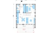 Dom drewniany letniskowy KAYA 4 (44 mm + elewacja), 64 m² specification 1