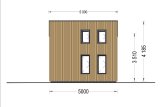 Domek letniskowy drewniany SOPHIA (34 mm + elewacja) z antresolą, 20 m² specification 6