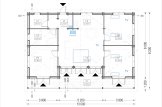 Dom drewniany całoroczny RIVIERA (44+44 mm, z izolacją), 100 m² - z tarasem 20 m² specification 1