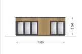 Domek letniskowy całoroczny PREMIUM (SIP Panels), 7,5 x 4 m, 30 m² specification 2