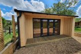Domek ogrodowy drewniany TINA (34 mm + elewacja, z izolacją), 5x4 m, 15 m² customer 2