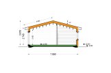 Dom drewniany całoroczny - mieszkalny JULIA RV (z izolacją, WT2021), 95 m² specification 6