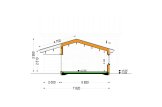 Dom drewniany całoroczny - mieszkalny HOLLAND PV (z izolacją, WT2021), 116 m² specification 9