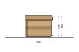 Domek ogrodowy drewniany IDA z pomieszczeniem gospodarczym (34 mm), 6x3 m, 11 m² specification 5