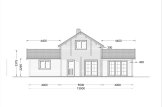 Dom drewniany całoroczny HOLLAND (44+44 mm), 113 m² - z tarasem 13 m² specification 3