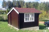 Domek ogrodowy drewniany BENINGTON (34 mm), 4,5 x 3 m, 13 m² customer 3