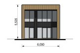 Dom drewniany letniskowy KAYA 4L (44 mm + elewacja), 50 m² specification 3