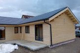 Dom drewniany letniskowy PAULA (44+44 mm), 129 m² customer 3