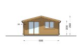 Domek ogrodowy drewniany WISSOUS (34 mm), 5x4 m, 20 m² specification 2