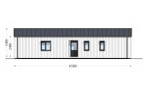 Dom drewniany całoroczny - mieszkalny ROBERTA PV (z izolacją, WT2021), 95 m² specification 2