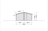 Dom drewniany letniskowy BRIGHTON (66 mm), 90 m² specification 4