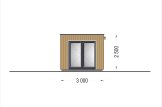 Domek ogrodowy drewniany PREMIUM (paneli SIP), 5x3 m, 15 m² - z tarasem 9 m² specification 3