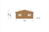 Dom drewniany letniskowy JULIA (66 mm), 103 m² specification 5