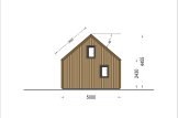 Domek letniskowy drewniany AGATA S (34 mm + elewacja) z antresolą, 39 m² specification 5