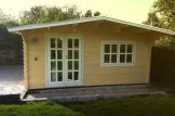 Domek ogrodowy drewniany WISSOUS (34 mm), 5x5 m, 25 m² customer 1