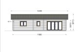 Dom drewniany letniskowy ANICA (44+44 mm), 71 m² specification 4