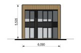 Dom drewniany letniskowy KAYA 4 (44 mm + elewacja, z izolacją), 64 m² specification 3