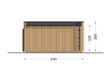 Domek ogrodowy drewniany PREMIUM (34 mm + elewacja), 5x4 m, 18 m² specification 4
