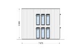 Dom drewniany całoroczny - mieszkalny KAYA 4L PV (z izolacją, WT2021), 50 m² specification 6