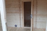 Sauna ogrodowa zewnętrzna ELDA (44 mm), 5x5 m, 25 m² (4 pomieszczenia) customer 1