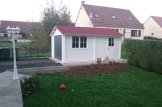 Garaż drewniany CLASSIC (44 mm), 3,6x5,4 m, 20 m² customer 1