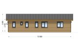 Dom drewniany całoroczny - mieszkalny JULIA RV (z izolacją, WT2021), 95 m² specification 4