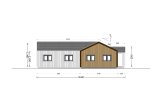 Dom drewniany letniskowy TESSA (44 mm + elewacja), 130 m² specification 5