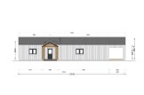 Dom drewniany letniskowy TESSA (44 mm + elewacja), 130 m² specification 4