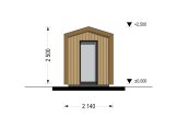 Domek ogrodowy drewniany EMMY (34 mm + elewacja), 3x2 m, 6 m² specification 5
