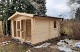 Sauna ogrodowa zewnętrzna ELDA (44 mm), 3x4 m, 12 m² customer 2