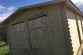 Garaż drewniany CLASSIC (44 mm), 4x7,5 m, 30 m² customer 2