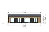 Dom drewniany letniskowy NICOLE (44 mm + elewacja, z izolacją), 68 m² specification 2