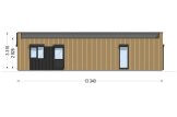 Dom drewniany całoroczny - mieszkalny KAYA 3 RV (z izolacją, WT2021), 70 m² specification 4