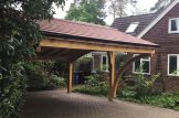 Wiata garażowa drewniana na 1 samochód CORA 3x5,9 m customer 1