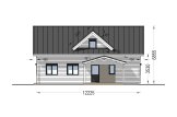 Dom drewniany całoroczny - mieszkalny VERA PV (z izolacją, WT2021), 127 m² specification 3
